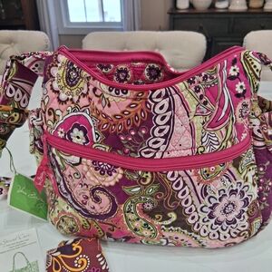 Vera Bradley Pink Paisley Women's Bag
